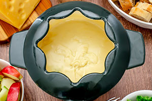 White Wine Swiss Cheese Fondue