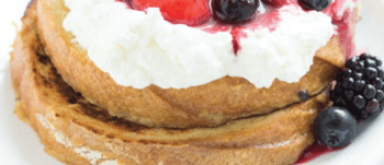 cinnamon yogurt french toast