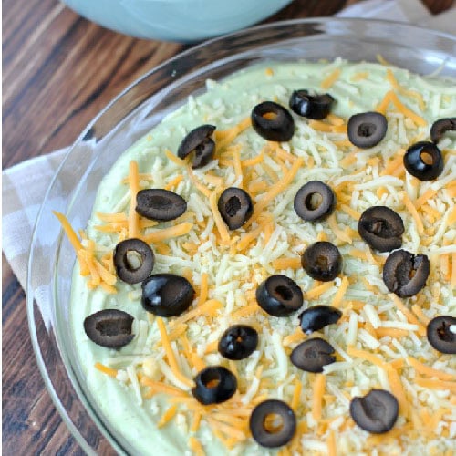 avocado bean dip