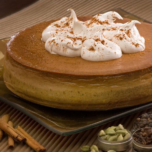 Chai Pumpkin Cheesecake