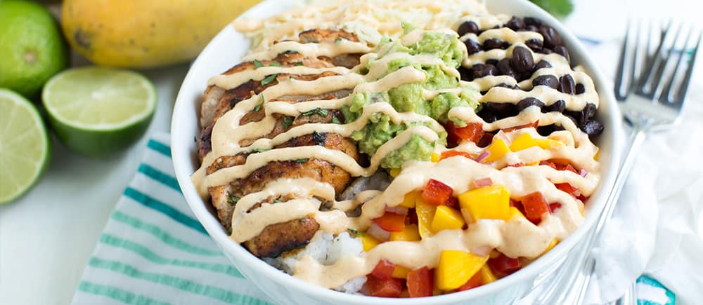 chipotle-lime-chicken-taco-bowl
