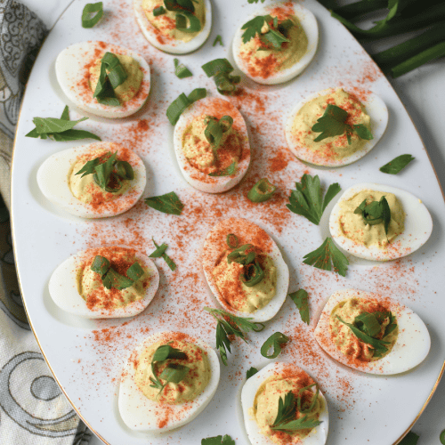 southwestern deviled eggs