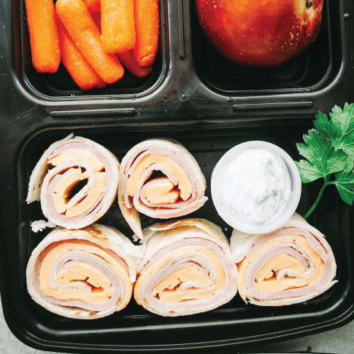 Ham and Cheese Pinwheels