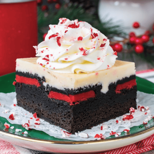 Peppermint Oreo Cheesecake