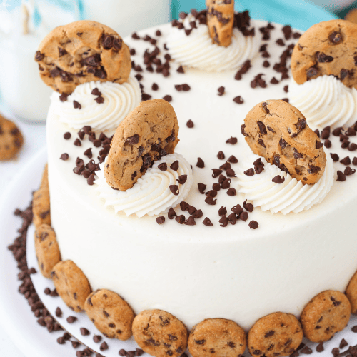 Milk and cookies Cake