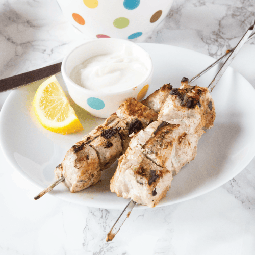 Yogurt Marinated Pork Kebob
