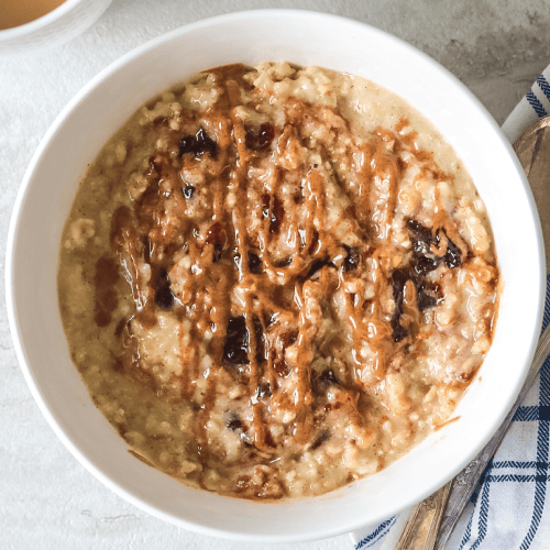 Slow Cooker PB&J Oatmeal