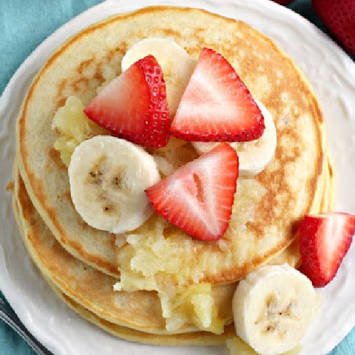 Banana Split Pancakes