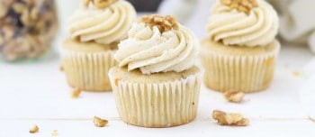 Maple Walnut Cupcakes