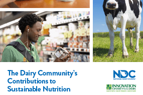 Dairy’s Contributions to Sustainable Nutrition