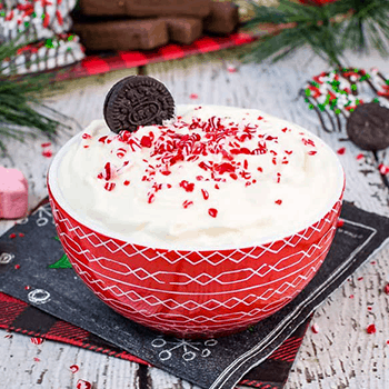 Photo of White Chocolate Peppermint Cheesecake Dip