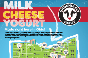 Milk, Cheese, Yogurt – Made Right Here in Ohio