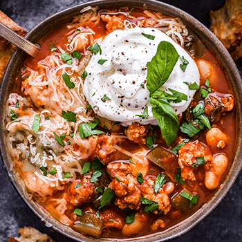 Photo of Slow Cooker Italian Turkey Chili