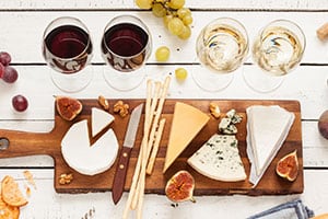 No Fuss Wine & Cheese Pairings