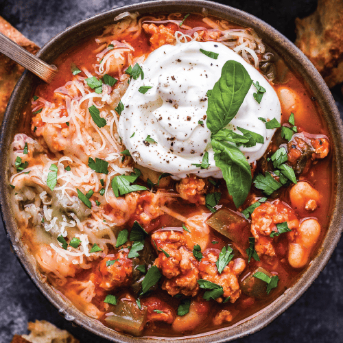 slow cooker turkey chili