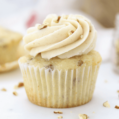 brown sugar pecan cupcakes