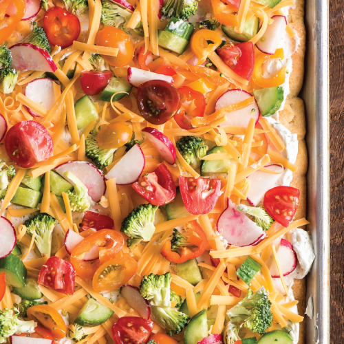cold veggie pizza
