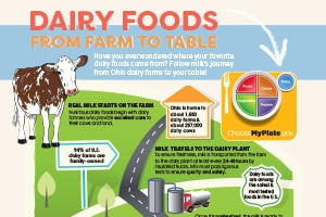 Ohio Dairy Foods From Farm to Table
