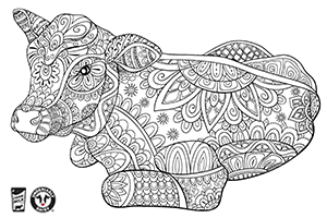 Advanced Dairy Coloring Pages