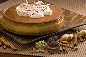 Chai Pumpkin Cheesecake