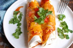 Three Cheese Beef Enchiladas