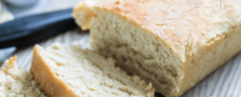 homemade bread with honey