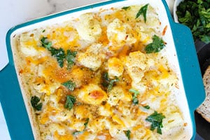 Cheesy Cauliflower Casserole