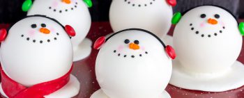 Melting Snowman Hot Chocolate Bombs
