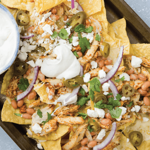 chicken nachos