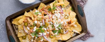 Chicken Nachos with White Alabama BBQ Sauce