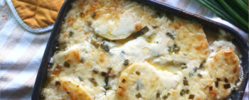 White Cheddar Scalloped Potatoes