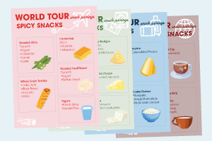 World Tour Snack Pairings