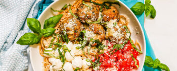 Caprese Meatballs