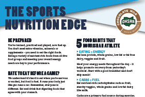 The Sports Nutrition Edge OHSAA Series