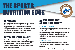 The Sports Nutrition Edge WVSSAC Series