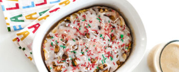 French Toast Cinnamon Roll Bake