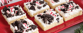 peppermint bark cookies and cream