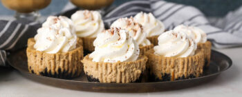 Mini Coffee Cheesecakes