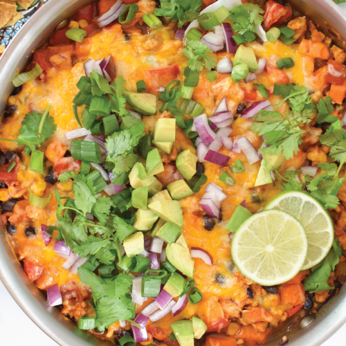 cheesy skillet
