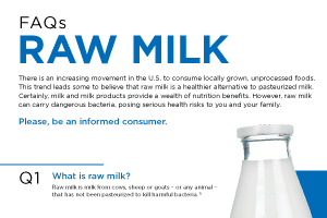 Raw Milk FAQs