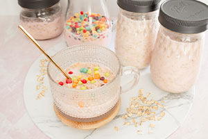 Cereal Milk Overnight Oats