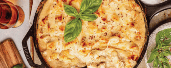 chicken alfredo gnocchi bake