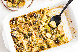 Brussels Sprouts Gratin