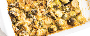 brussel sprouts gratin