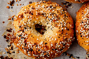 Cottage Cheese Bagels