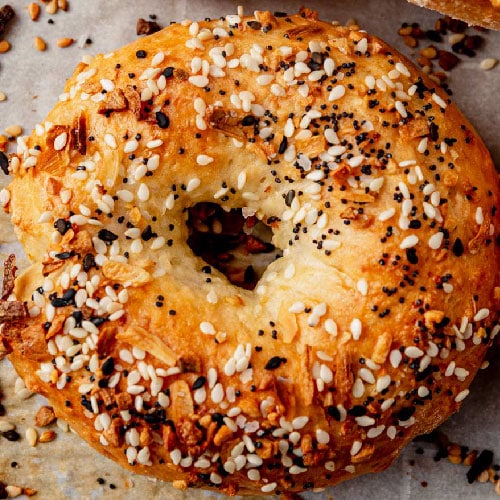 Cottage Cheese Bagels