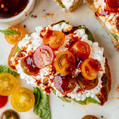 Cottage Cheese Toast