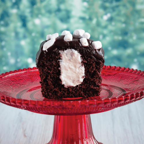 hot cocoa cupcakes