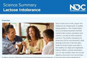 Science Summary: Lactose Intolerance