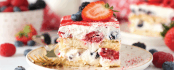 triple berry tiramisu